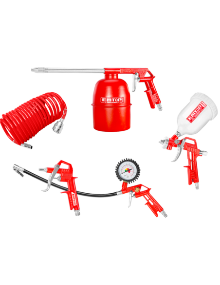 Kit Accesorios compresor 5 piezas