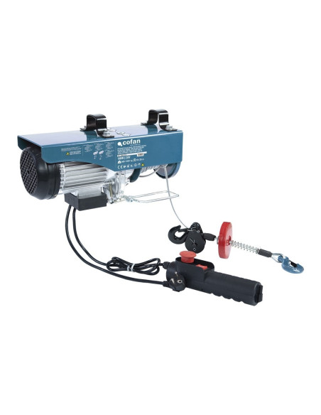 Polipasto eléctrico con parada de emergencia