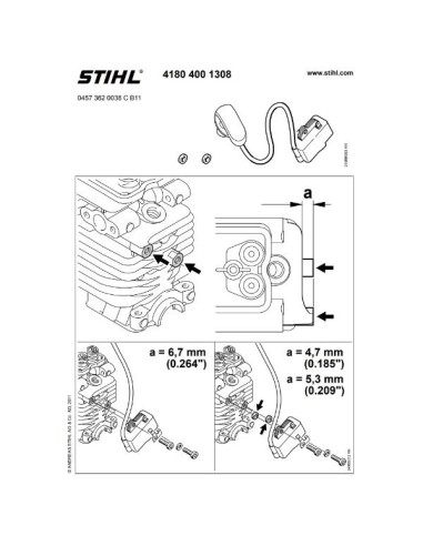Módulo de encendido motor STIHL 4-MIX®