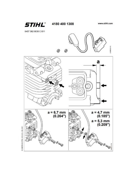 Módulo de encendido motor STIHL 4-MIX®