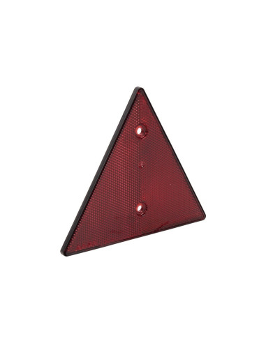 Triángulo remolque reflectante rojo 155 x 137 mm