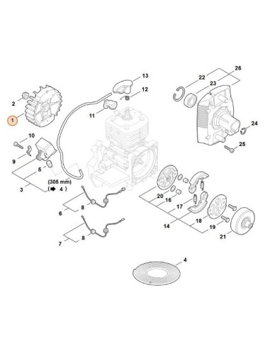 Volante magnético STIHL