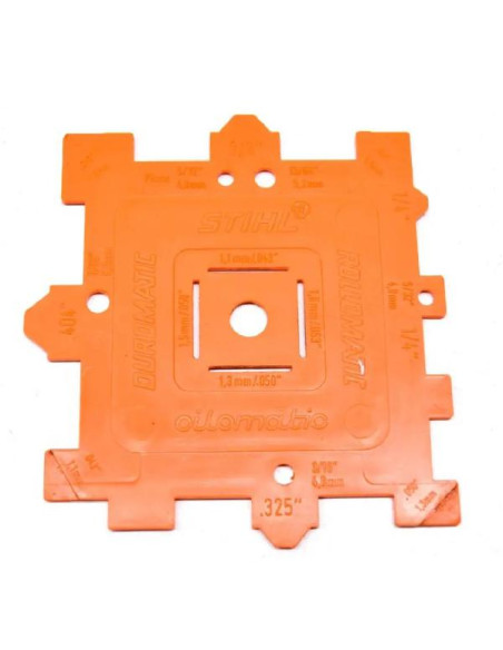 Galga de control de pasos y espesor de cadena motosierra STIHL
