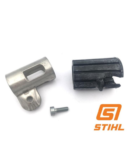 Juego abrazadera y silentblock sistema AV motor STIHL
