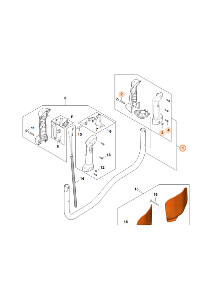 Manillar tubular STIHL