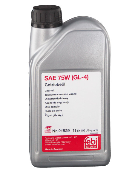 Aceite transmisión 75W Febi
