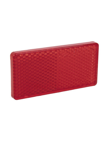 Catadióptrico rectangular adhesivo 71X35