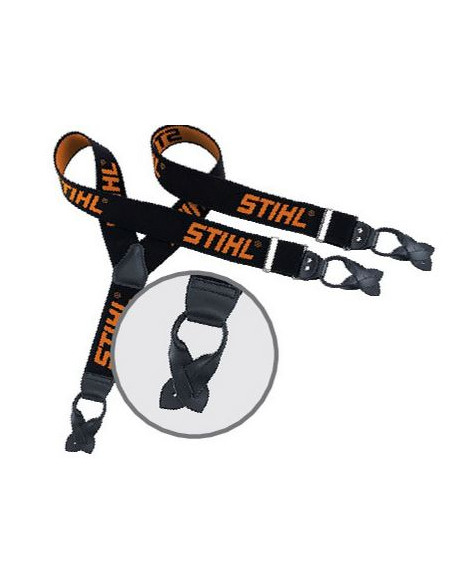 Tirantes elásticos negro 110 cm STIHL