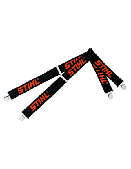 Tirantes elásticos negro 130 cm STIHL