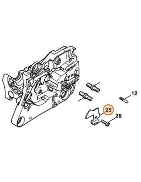 Retenedor de cadena motosierra STIHL