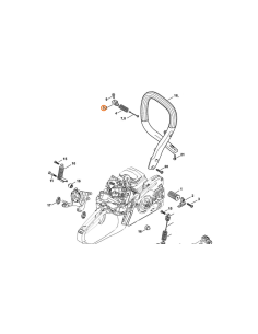 Tapón de apoyo antivibrador AV STIHL 2
