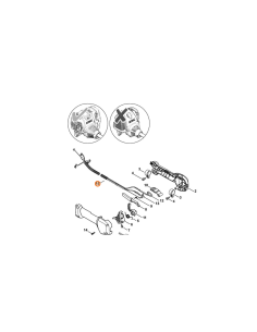 Cable de acelerador STIHL 2