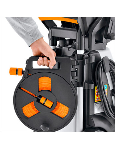Manguera textil, plana con carrete STIHL