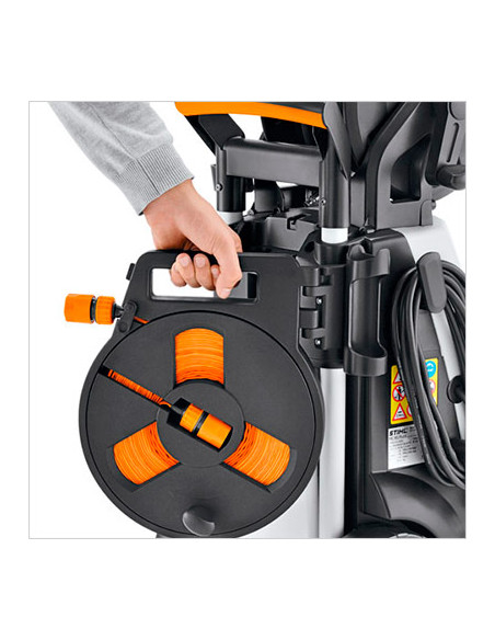 Manguera textil, plana con carrete STIHL