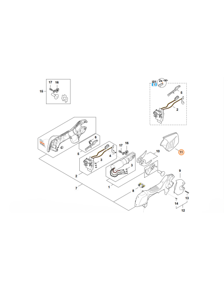 Protector de cuchilla STIHL