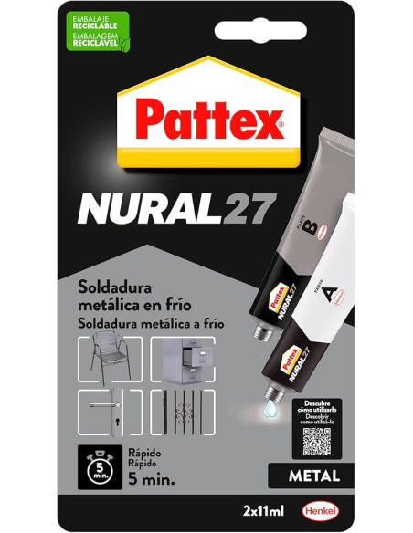 Soldadura en frio NURAL 27 22ml