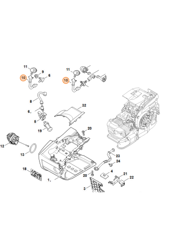 Tubo flexible STIHL