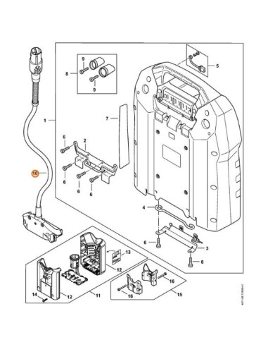 Cable de conexión para adaptador AR STIHL