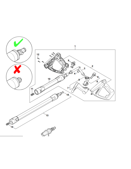Boquilla rotativa Ø 1,01 mm, rot STIHL