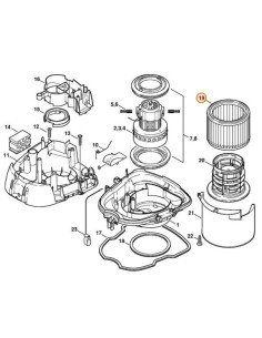 Filtro Aspiradora STIHL 2
