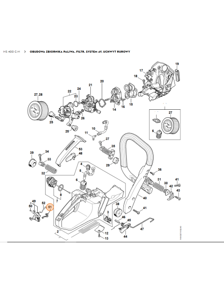 Resorte de contacto STIHL