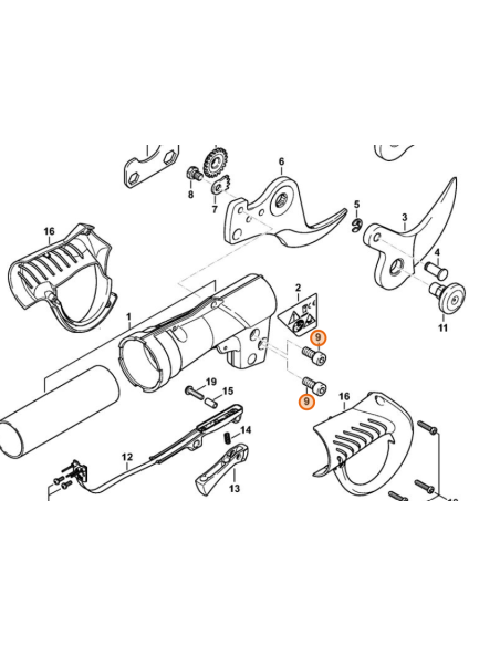Tornillo M5x12 STIHL
