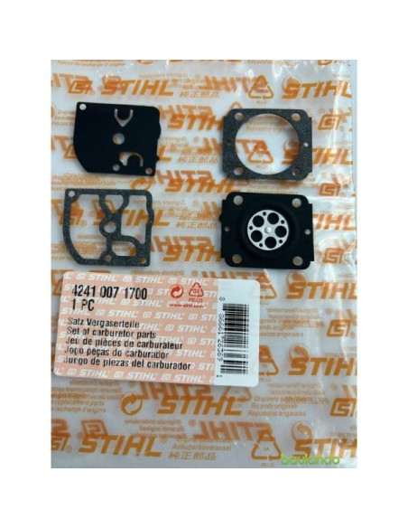 Juego de juntas y membranas de carburador STIHL