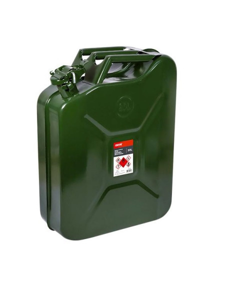 Bidón combustible metálico 20 Lts. Tipo Jerrican