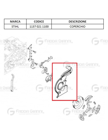 Tapa bomba aceite STIHL