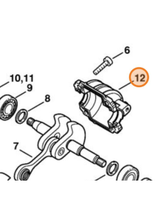 Carter motor motosierra STIHL 2