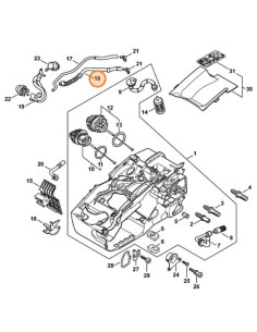 Latiguillo de combustible STIHL 2