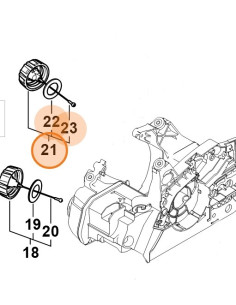 Tapón depósito aceite STIHL 2