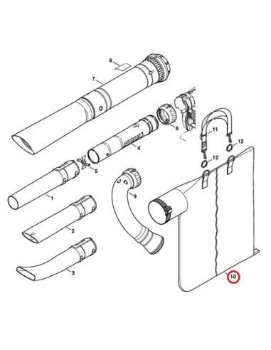 Saco recogedor de hojas 45 L STIHL