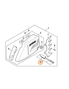 Retenedor de cadena STIHL 2