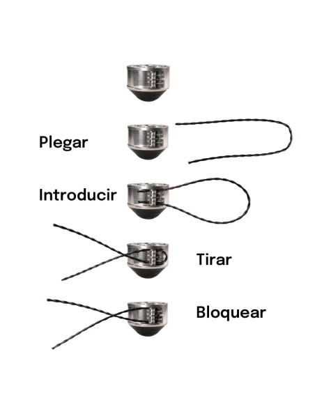 Cabezal de aluminio Power String 4 hilos Vortex original