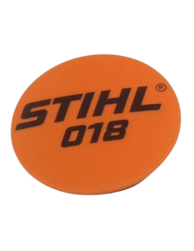 Placa de identificación 018 STIHL