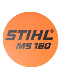Placa de identificación MS 180 STIHL