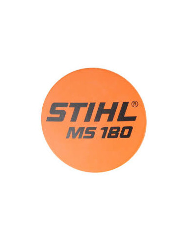 Placa de identificación MS 180 STIHL
