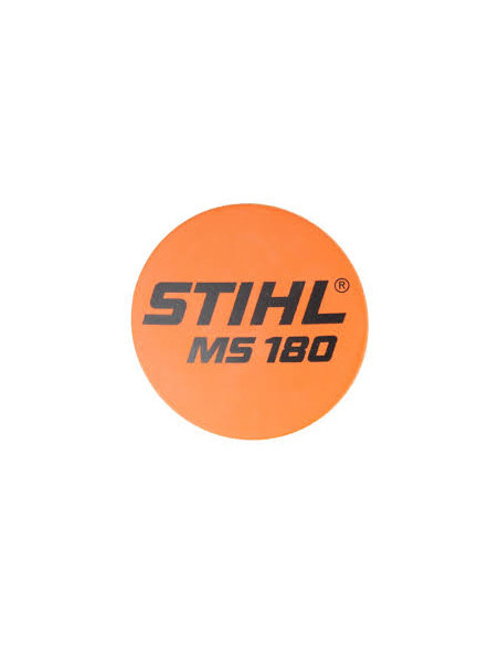 Placa de identificación MS 180 STIHL