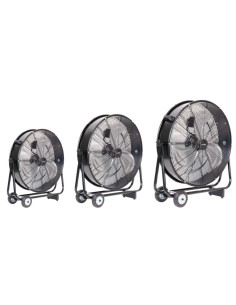 Ventilador industrial de suelo con 3 aspas