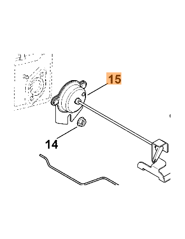 Starter motor Kohler STIHL