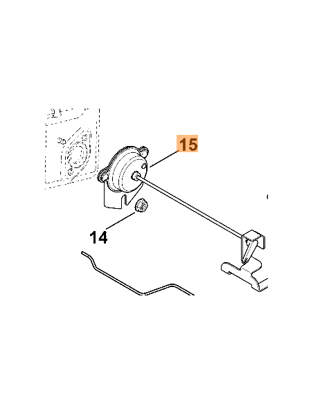 Starter motor Kohler STIHL