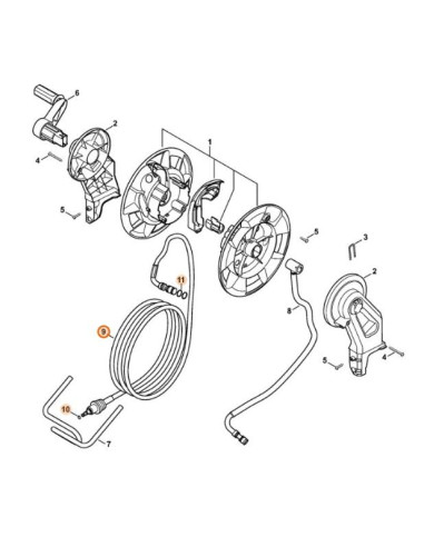 Manguera de presión hidrolimpiadora STIHL