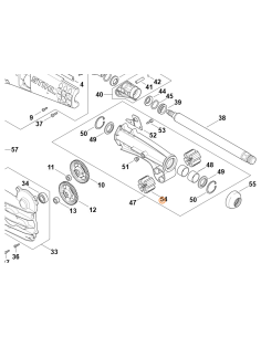 Silentblock de goma STIHL 2