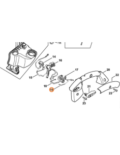 Varilla del acelerador STIHL 2
