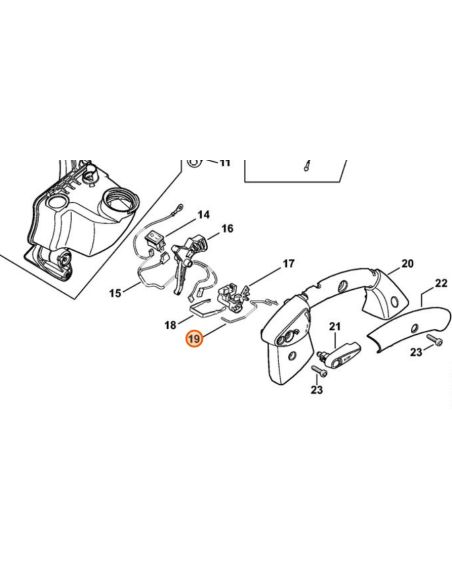 Varilla del acelerador STIHL