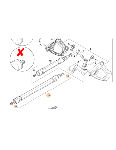 Tubo de pulverización STIHL 2