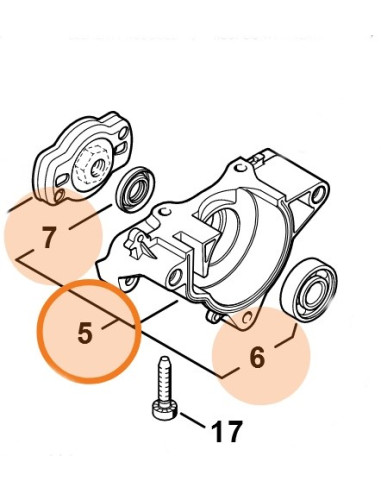 Parte del carter STIHL