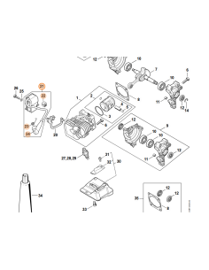 Módulo de encendido STIHL 2