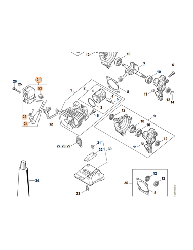 Módulo de encendido STIHL